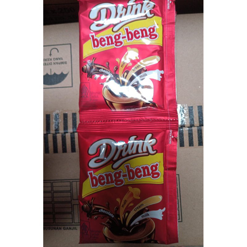 

Drink beng beng sachet 30gr isi 10pcs