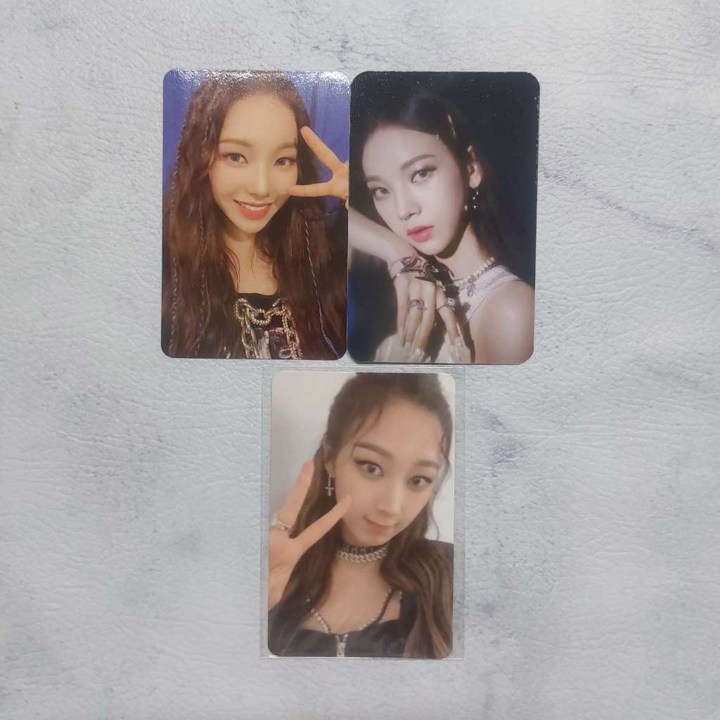 Aespa Savage Album PC Photocard AR Card Lenti Ae Lenticular Karina Winter Nunmul Teardrop Ning Ning 
