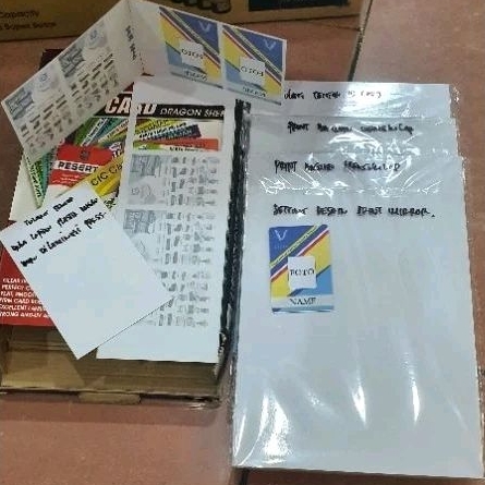 

Bahan PVC ID Card 50 SET