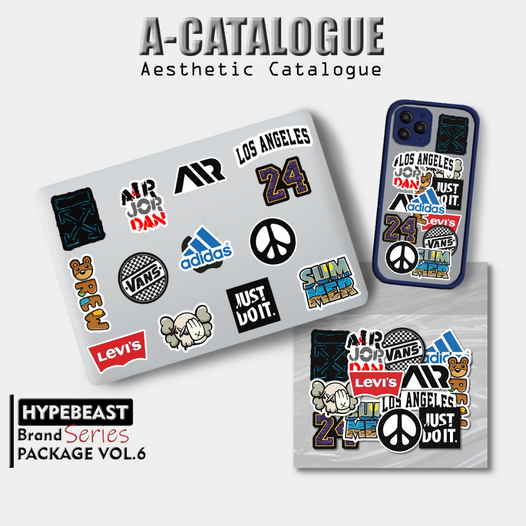 

Sticker Aesthetic Catalogue Waterprooft Compilation Hypebeast Japan Icon Logo || HYPEBEAST VOL.6