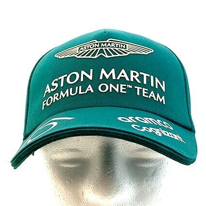 Aston Martin F1 2022 Sebastian Vettel Driver Cap. Topi Unisex Pria Wanita ORIGINAL Formula 1