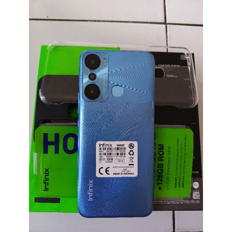 infinix hot 20i ram4+3/128 second mulus