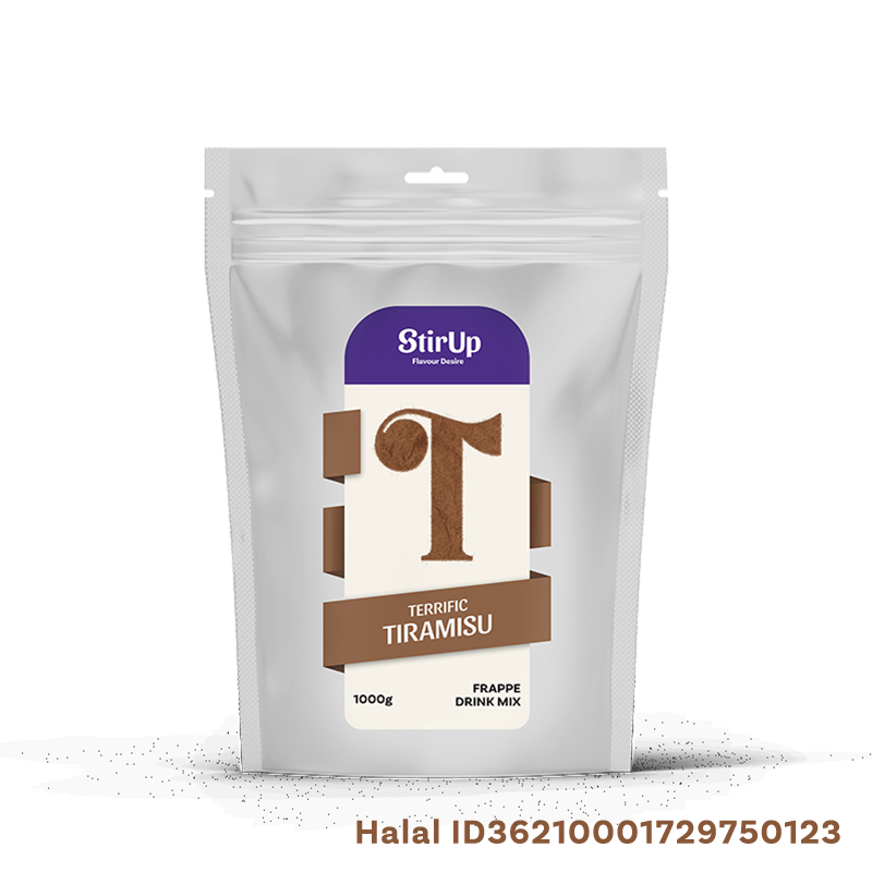 

Powder bubuk Frape Drink Mix Terrific Tiramisu