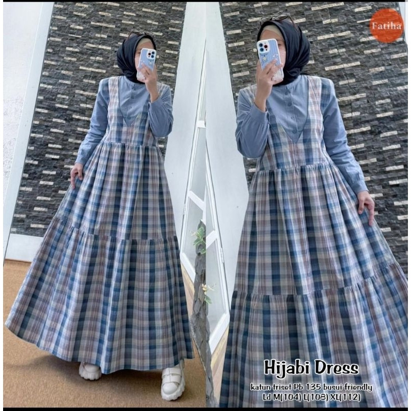 HIJABI BLUE BY FATIHA / HIJABI #5/HIJABI /HIJABI DRESS BY FATIHA/ HIJABI #1 BY FATIHA