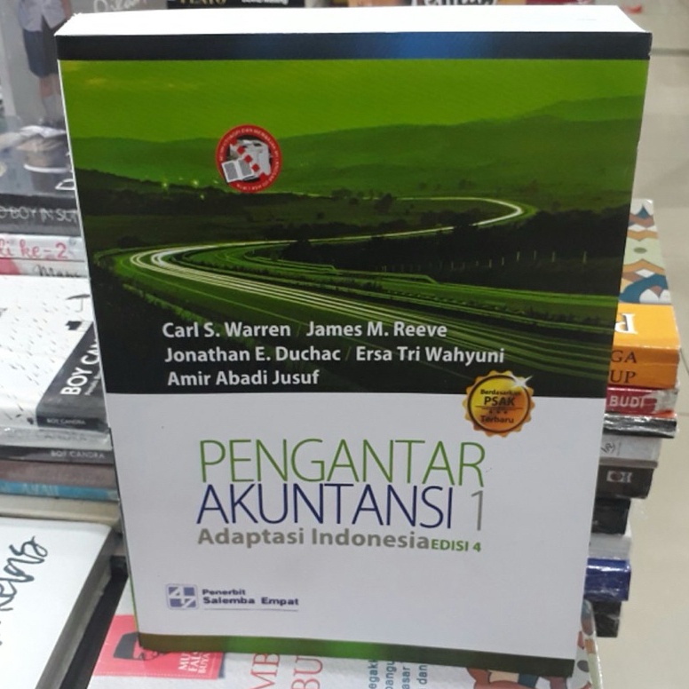 KODE F9J Pengantar Akuntansi 1 Adaptasi indonesia Edisi 4  Carls S Warren dkk