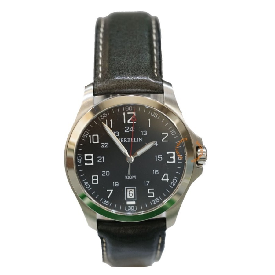 Jam tangan pria Michel Herbelin MH 12240/14 BLK