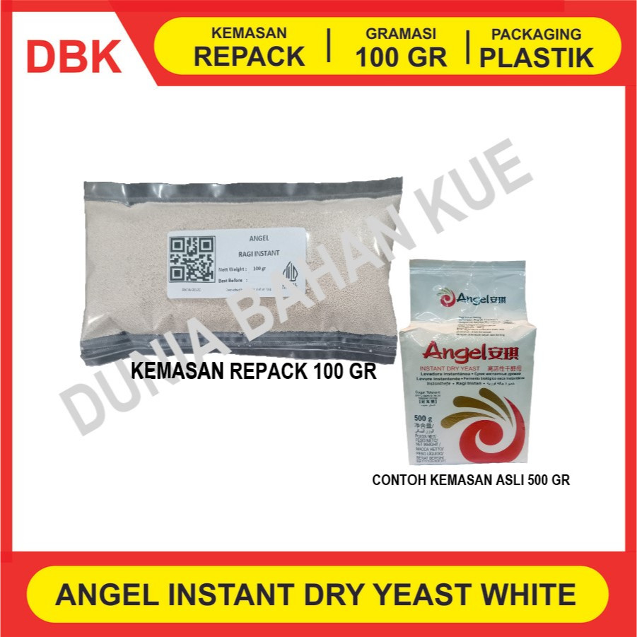 

ANGEL RAGI INSTANT REPACK 100 GR / YEAST KERING / EAGLE RAGI INSTANT