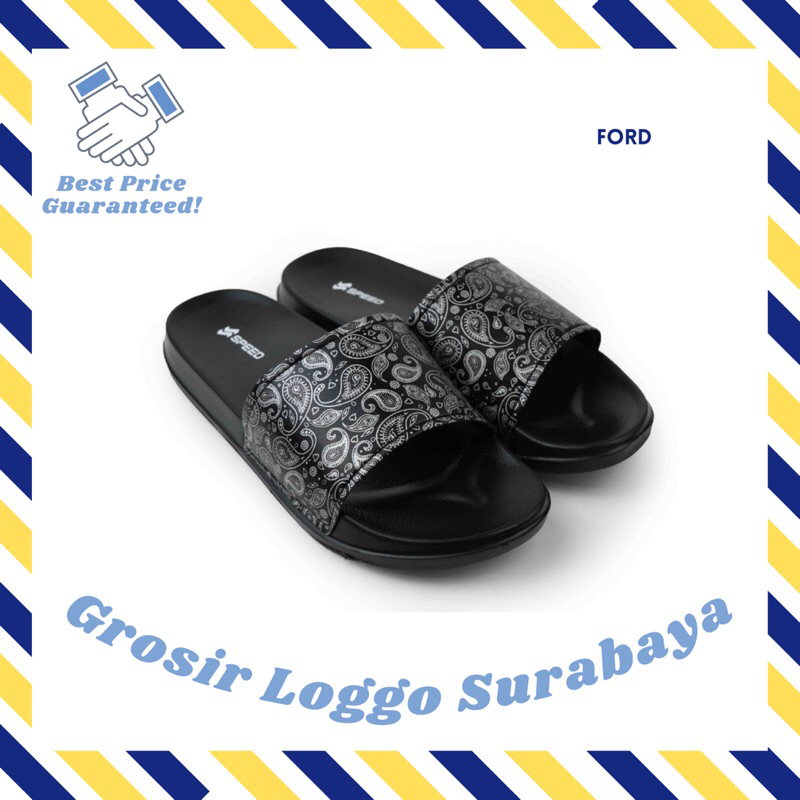 Sale Sandal Loggo/Sandal Pria/Sandal Slide/Sandal