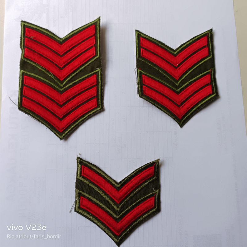 PANGKAT PDL TNI AD KOPDA KOPTU KOPKA PANGKAT TNI PDL