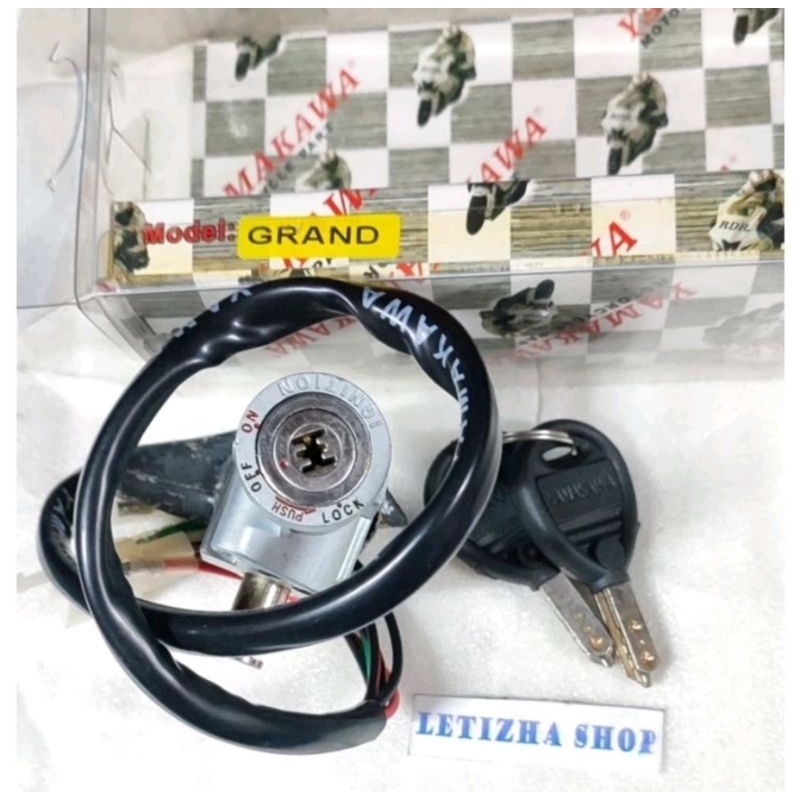 KUNCI KONTAK ASTREA GRAND,IMPRESA,KHARISMA,SMASH,SHOGUN VARIASI MODEL BATMAN KUNCI KONTAK ONLY HONDA