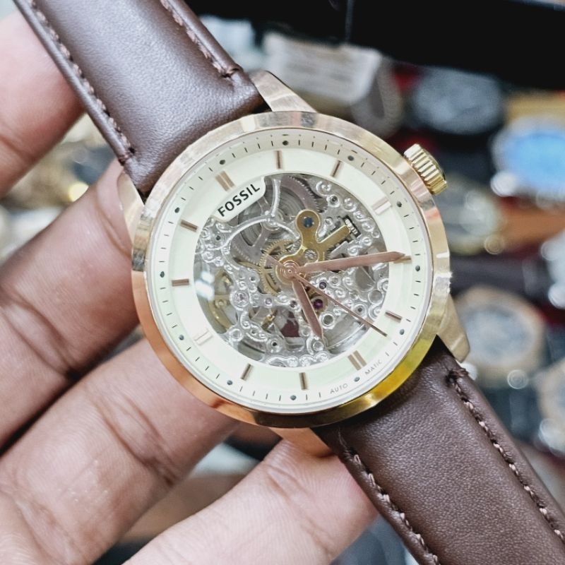 FOSS*L ME3078 Original Jam Tangan Wanita Automatic Free Box Ori