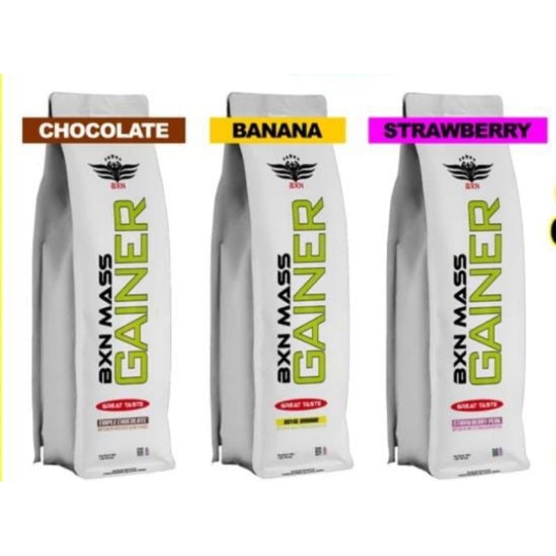 BXN Gainer 1 Lbs BPOM Susu Menaikan Masa Otot BXN Mass Gainer 1Lbs Susu Fitness Mass Gainer Penambah
