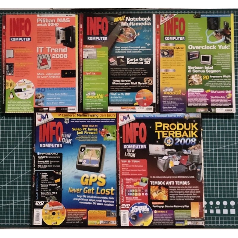 Majalah Info Komputer Tahun 2008