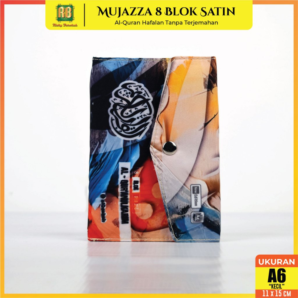 Alquran Mushaf Hafazan Satin Batik Perjuz Perjus A6 isi 30 Buku Al Quran Hafalan Per Juz Saku Mini K