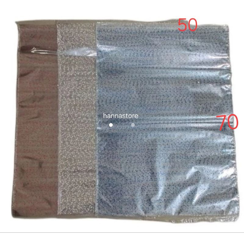 

plastik bintik plastik parcel plastik boneka ukuran 50x70 1pak isi 12pcs