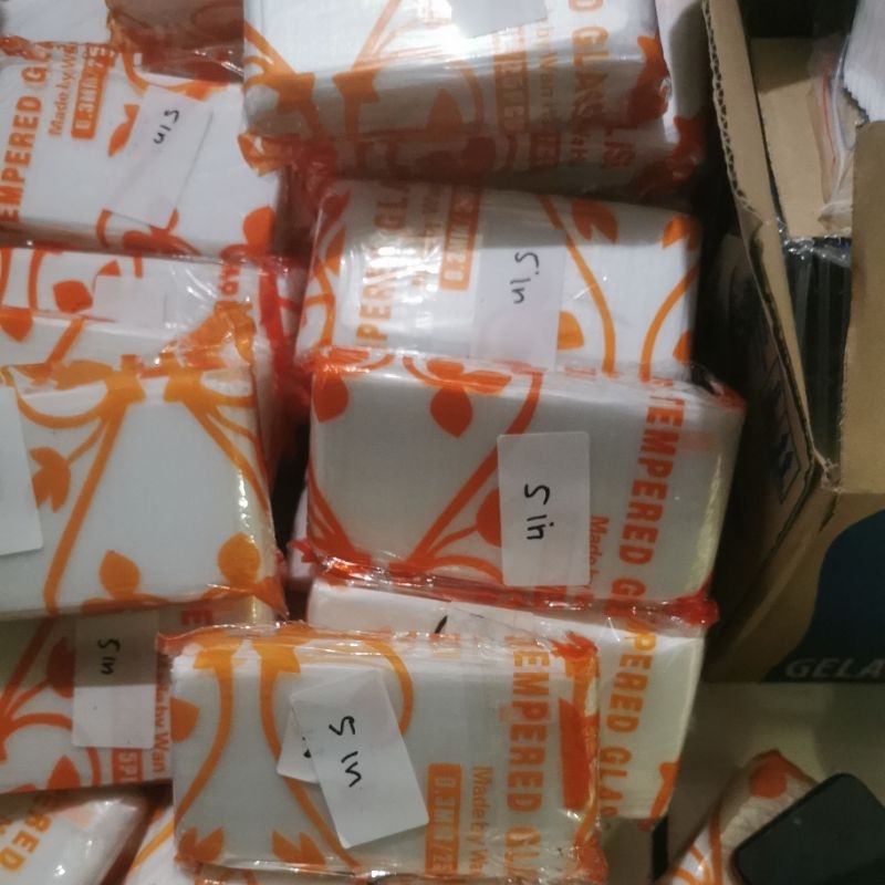 Anti gores kaca bening Harga grosir  universal 5in