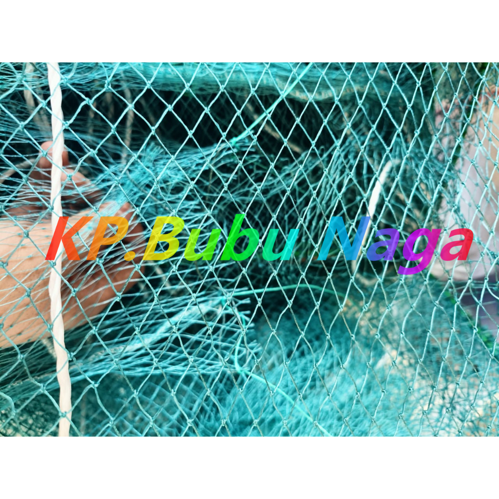BUBU NAGA 35CMX50CM 3/4'inch 10Meter ANTI KAEAT KEPITING / BUBU JEBAKAN IKAN / BUBU NAGA 10 METER