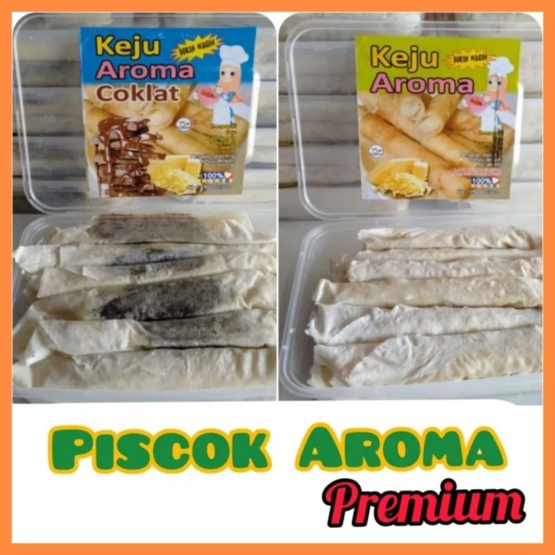 

Keju Aroma Original 12pcs Bikin Nagih Krisipy Piscok Bilqis