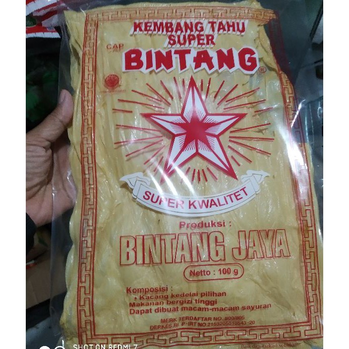 

COD Kembang Tahu Merk Bintang