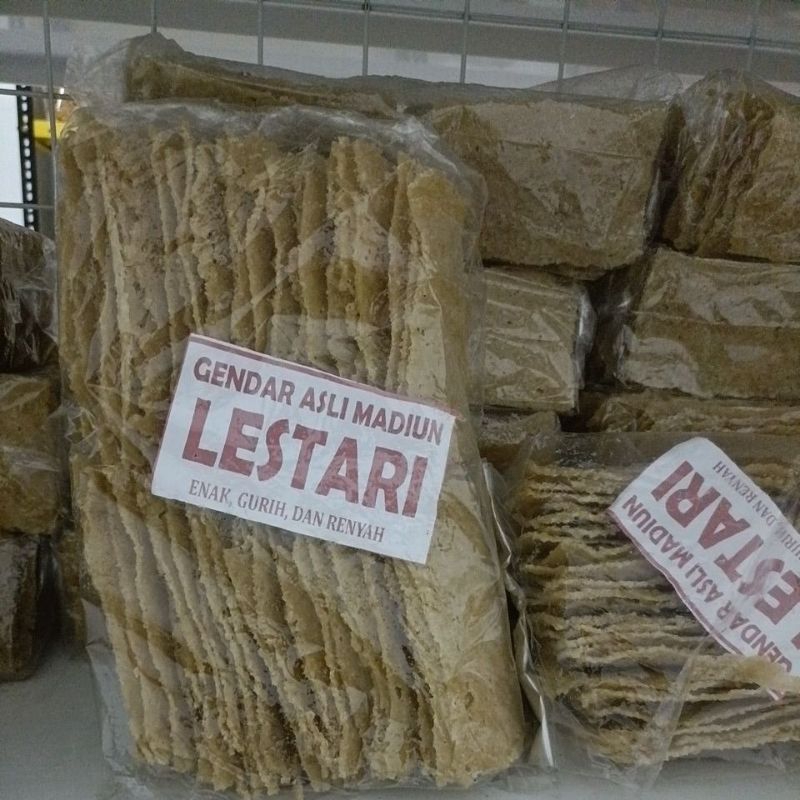 

Gendar asli Madiun (mentah) 500gr