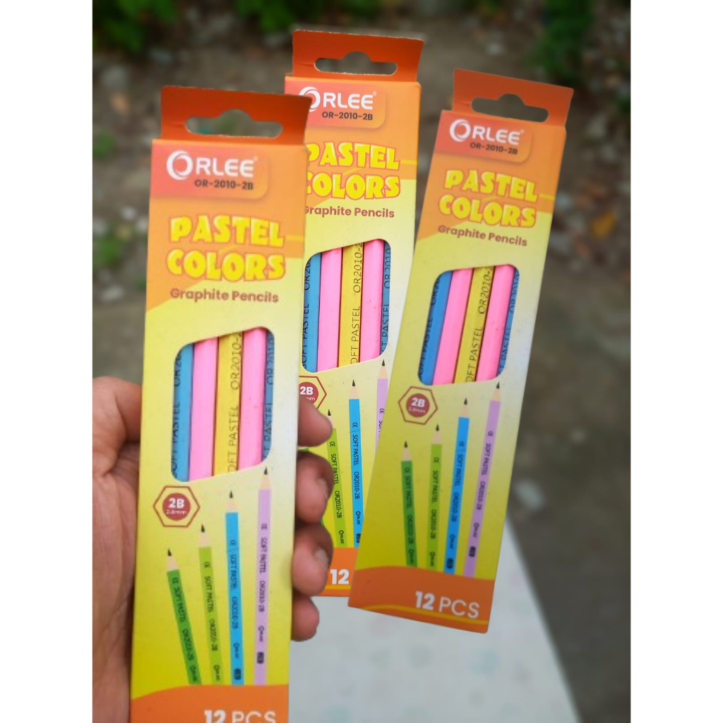 

Pensil Pastel Colors By Orlee 1 Pack Isi 12