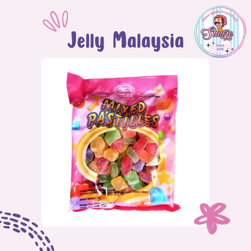 

Permen Jelly Malaysia 500 gram