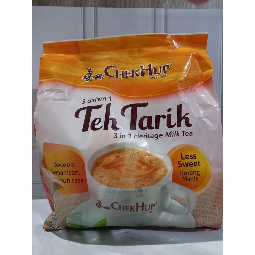 

TEH TARIK CHEK HUP SINCE 1965 MILIK TEA LESS SWEET NEW