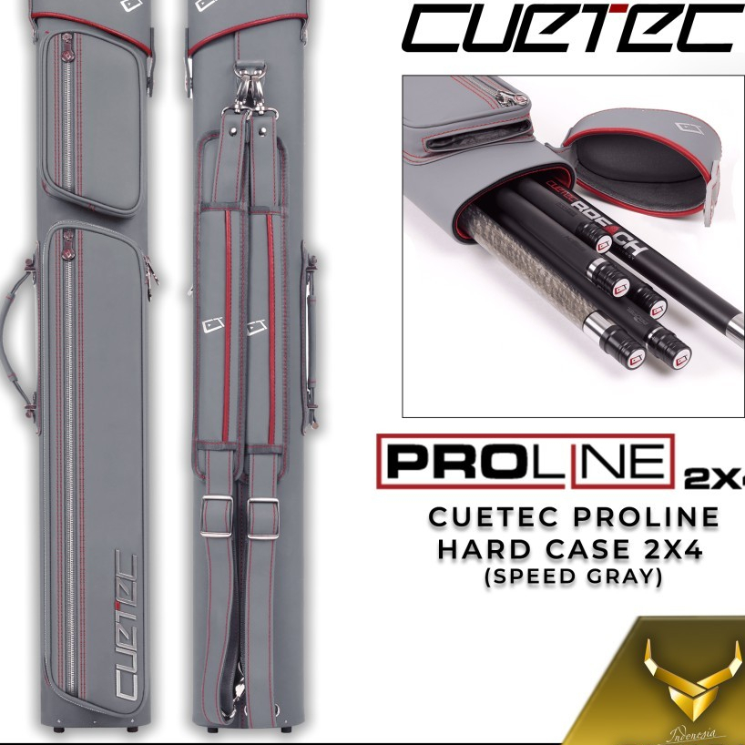 Cuetec Proline Grey 2 x 4 Hard Case