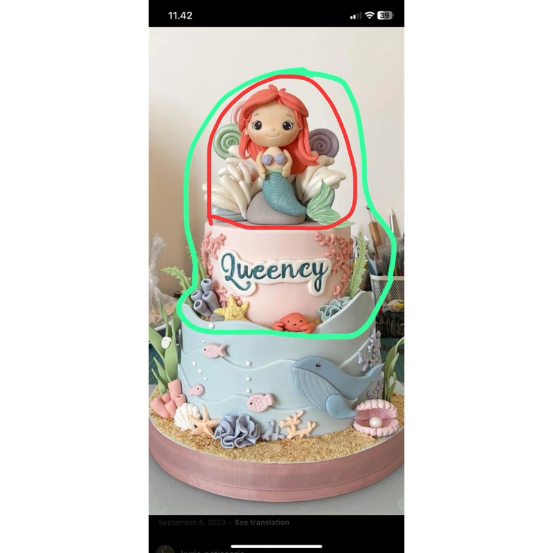 

figurine mermaid