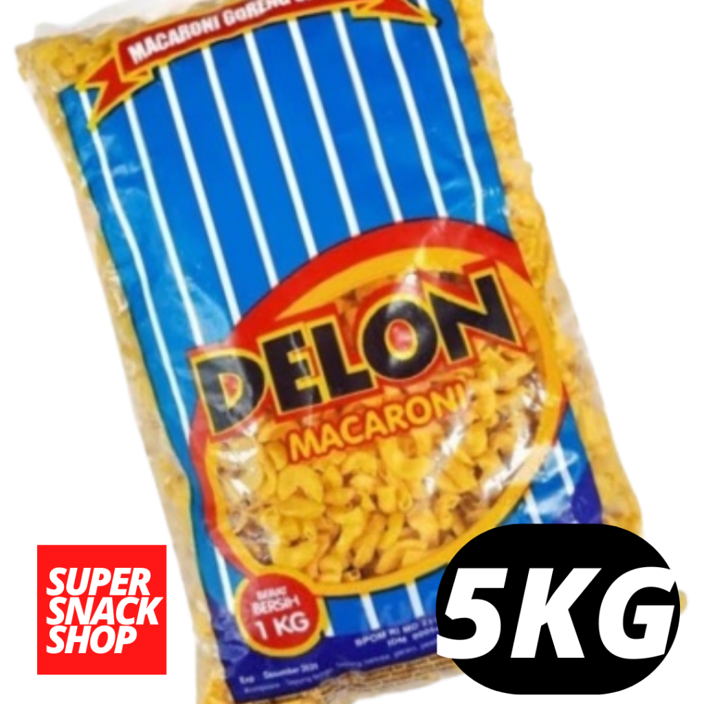 

MAKARONI BANTET MURAH / MAKRONI MURAH / MAKARONI MENTAH / MAKRONI BANTAT KUNING DELON 5KG