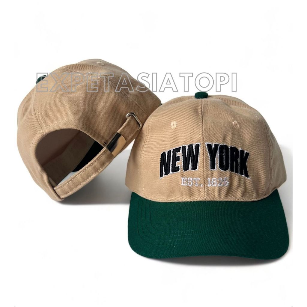 Baseball cap : NEW YORK - Topi Baseball Topi Pria Topi New York Topi Wanita