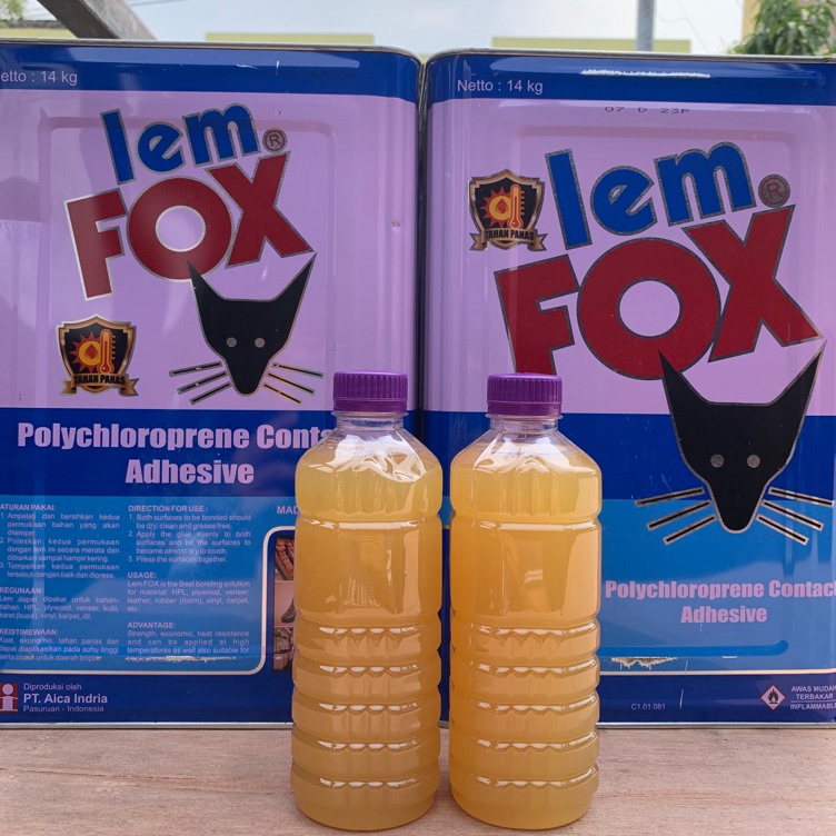 

ART N14I Lem Kuning Fox Ecer Botol 5ml Super Rekat