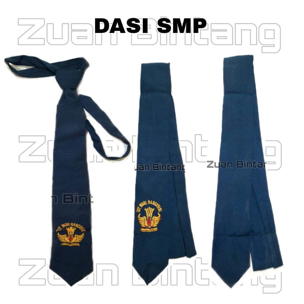 DASI SMP LOGO BORDIR/DASI SMP BIRU POLOS