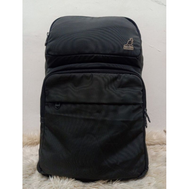 BACKPACK KANGOL , RANSEL KANGOL ABU ARMY ,KANGOL ,THULE , TUMI