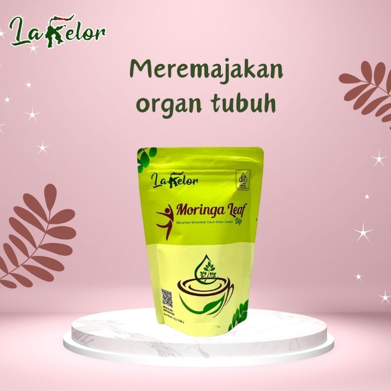 

La kelor Teh Celup Kelor Premium- Teh Daun Kelor Organik - Teh Kelor - Moringa Tea