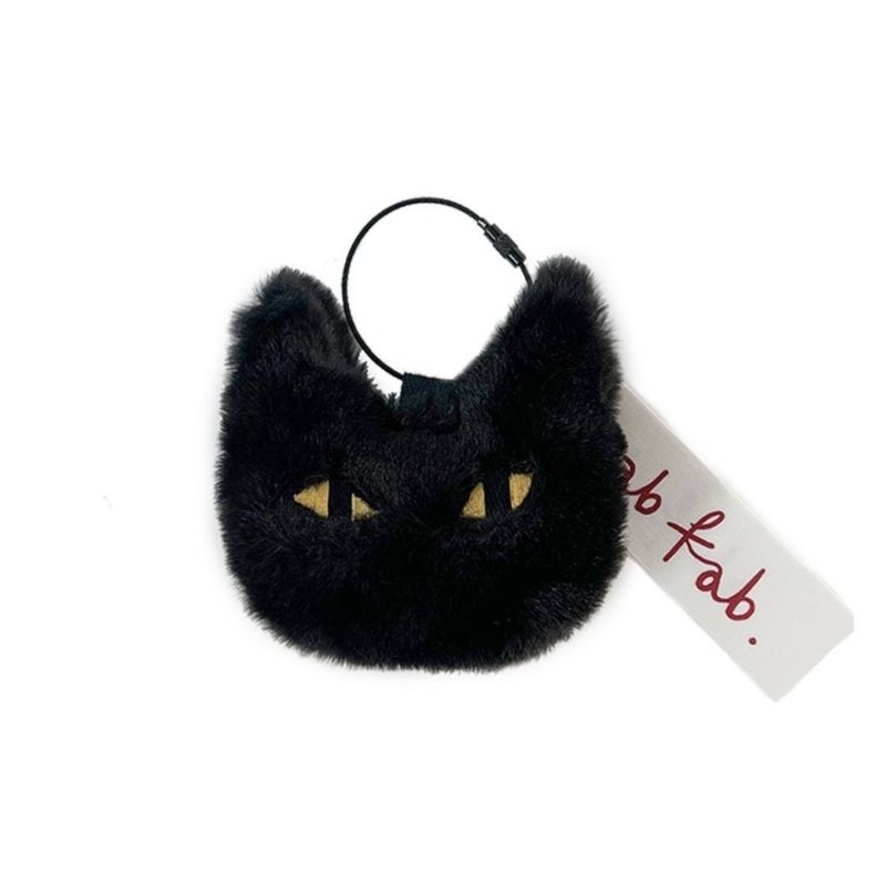 [READY STOCK] TRS17 | BTS SUGA YOONGI MINI BLACK CAT KEYRING