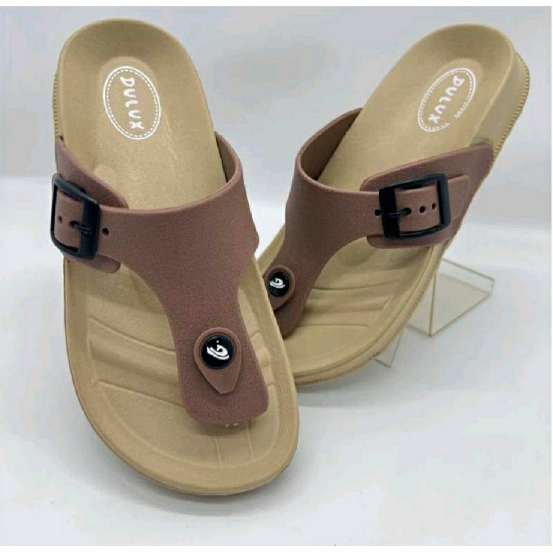 Sandal wanita dulux 213 sandal karet wanita merk dulux uk. 36-40