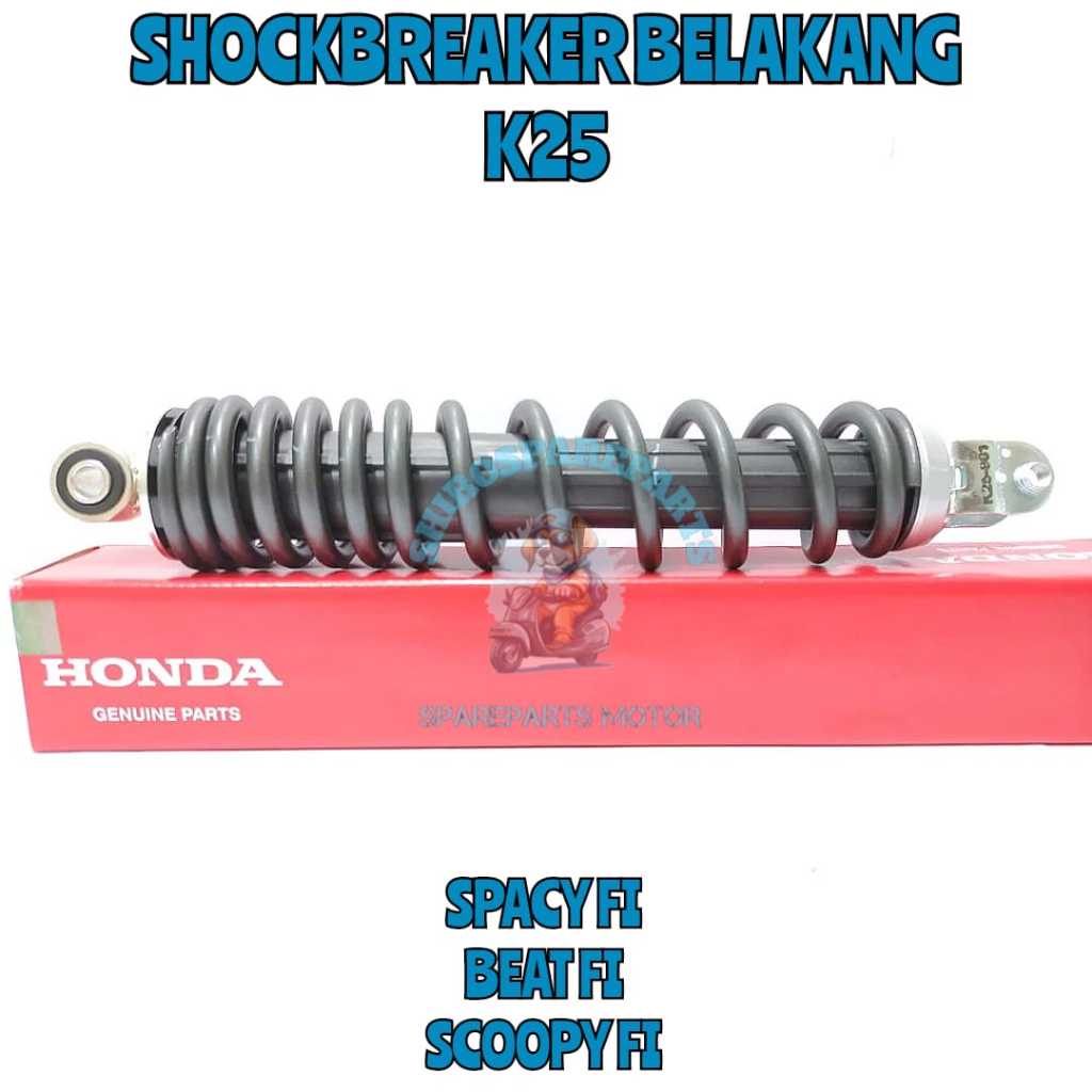 Shockbreaker K25 Shock Belakang Kualitas Original Honda Beat FI Scoopy ESP Beat Street Vario 110 LED