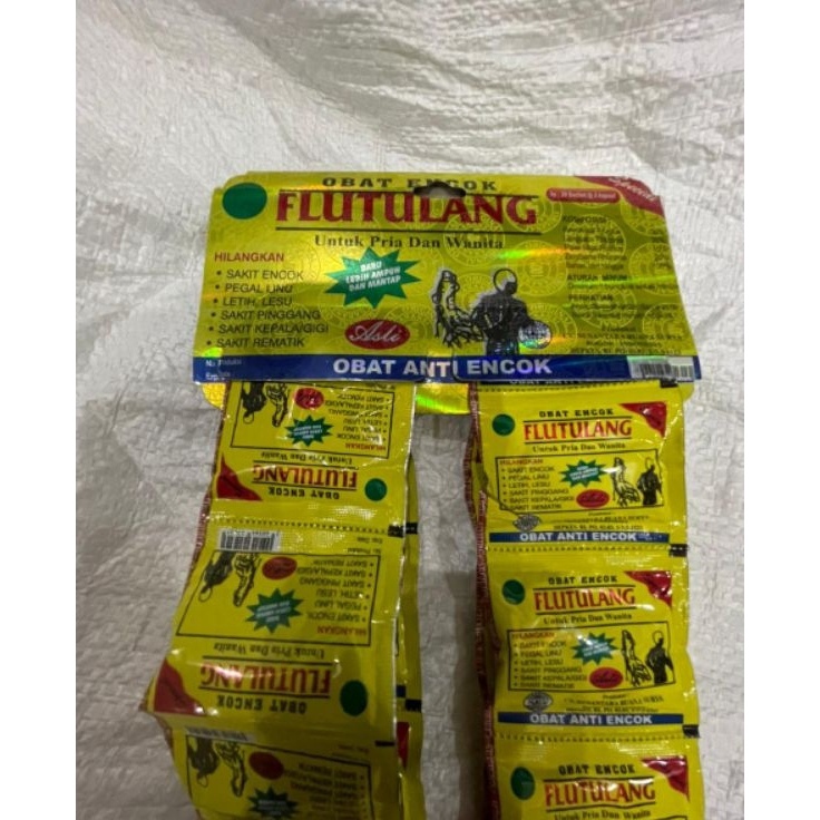 

Kejar Promo Flu tulang kapsul isi 2 saset2 kapsul