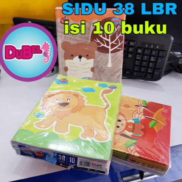 

ART V66F Buku Tulis Sidu 38 Lembar isi 1 Buku