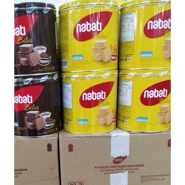 

Produk trendy Nabati wafer kaleng