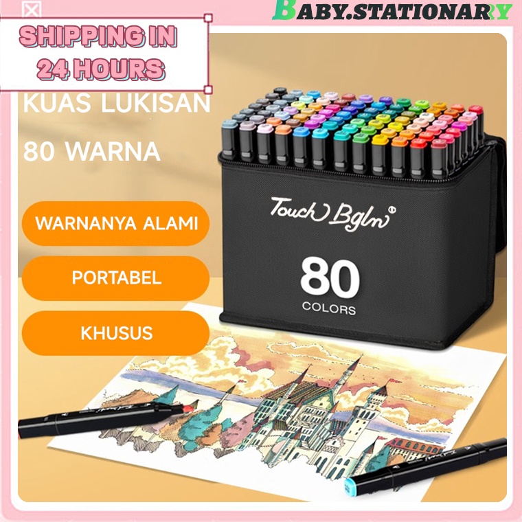 

ART C5S 8 Warna Sketsa Spidol Umum General Marker Set Animation Markers