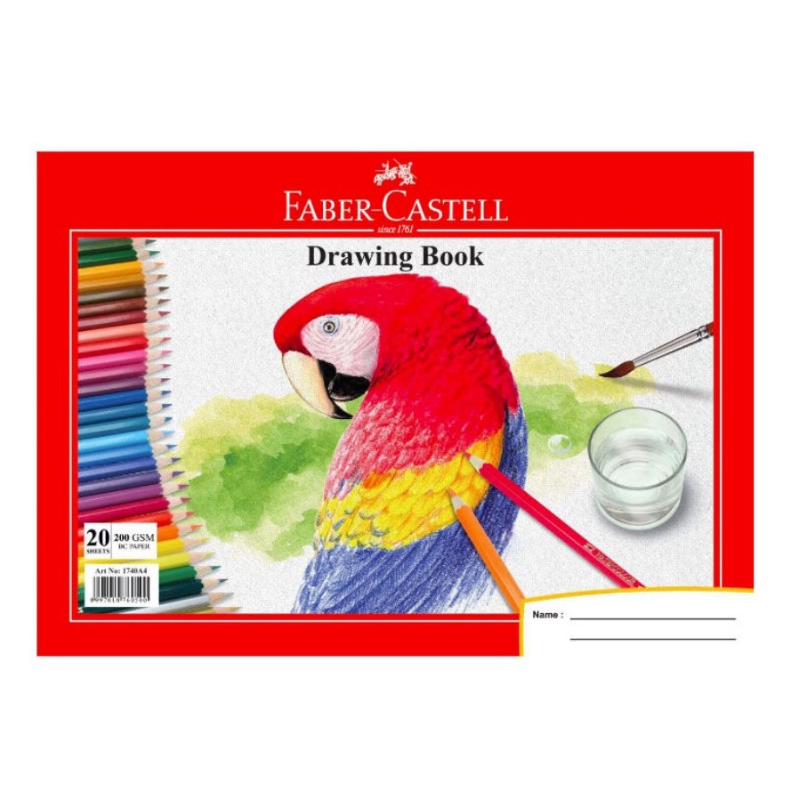

ART S48U Faber Castell Drawing Book A4 Buku Gambar Faber Castell