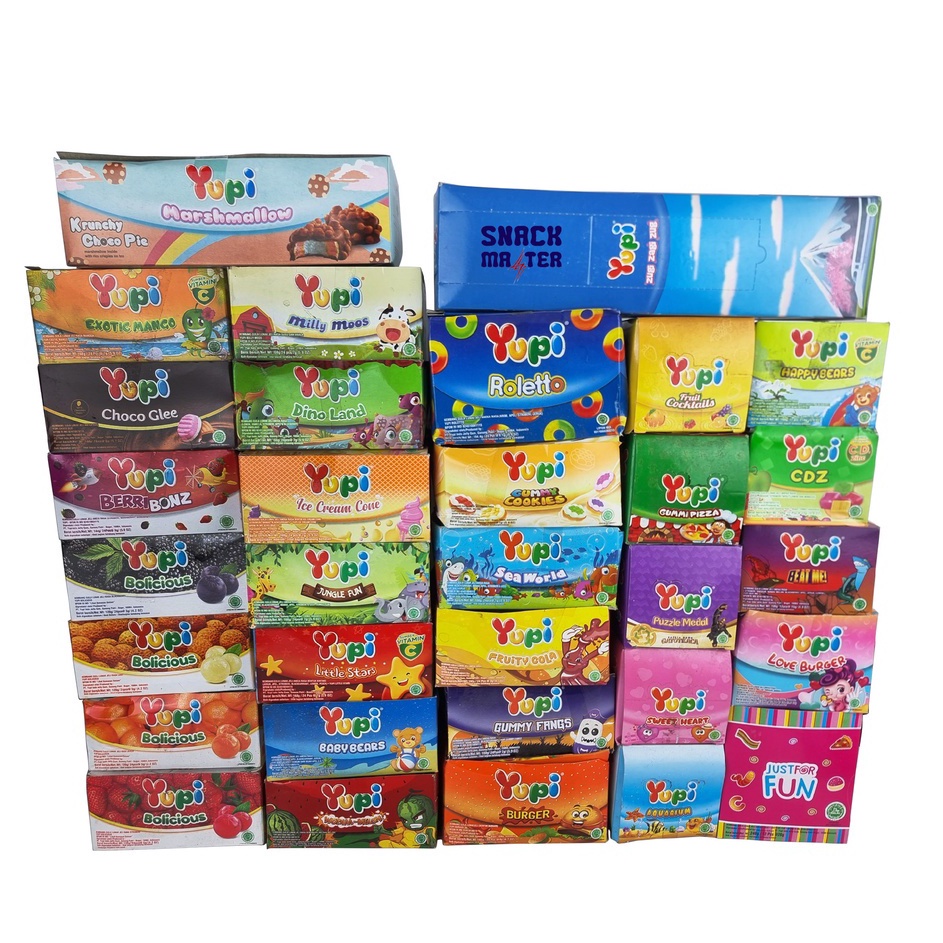 

Dapatkan disini Yupi BOX Jelly Gummy