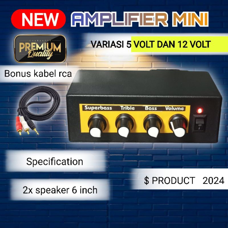 Amplifier bass mini new