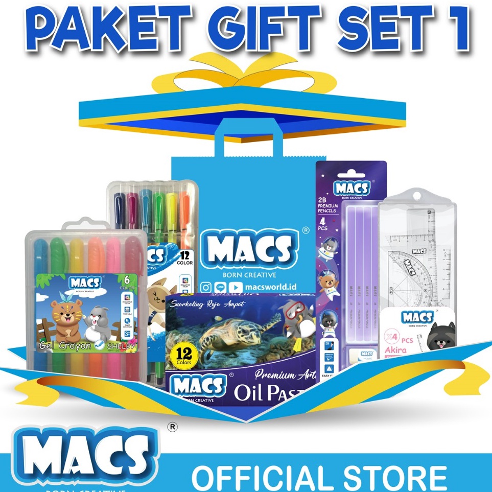 

ART D58Z MACS Gift Set 1 Hampers Crayon