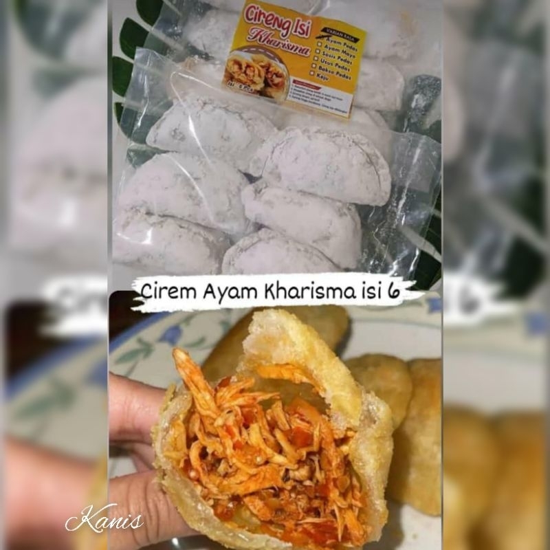 

cireng ayam kharisma frozen / aci goreng isi viral camilan frosen