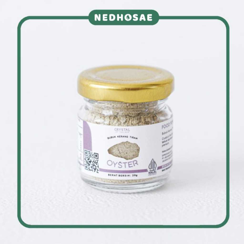 

Crystal of The Sea | Oyster Powder | Bubuk Kerang Tiram