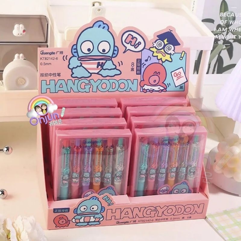 

PEN PULPEN BOLPOIN BOX SET SERI SANRIO HANGYODON MIKKO
