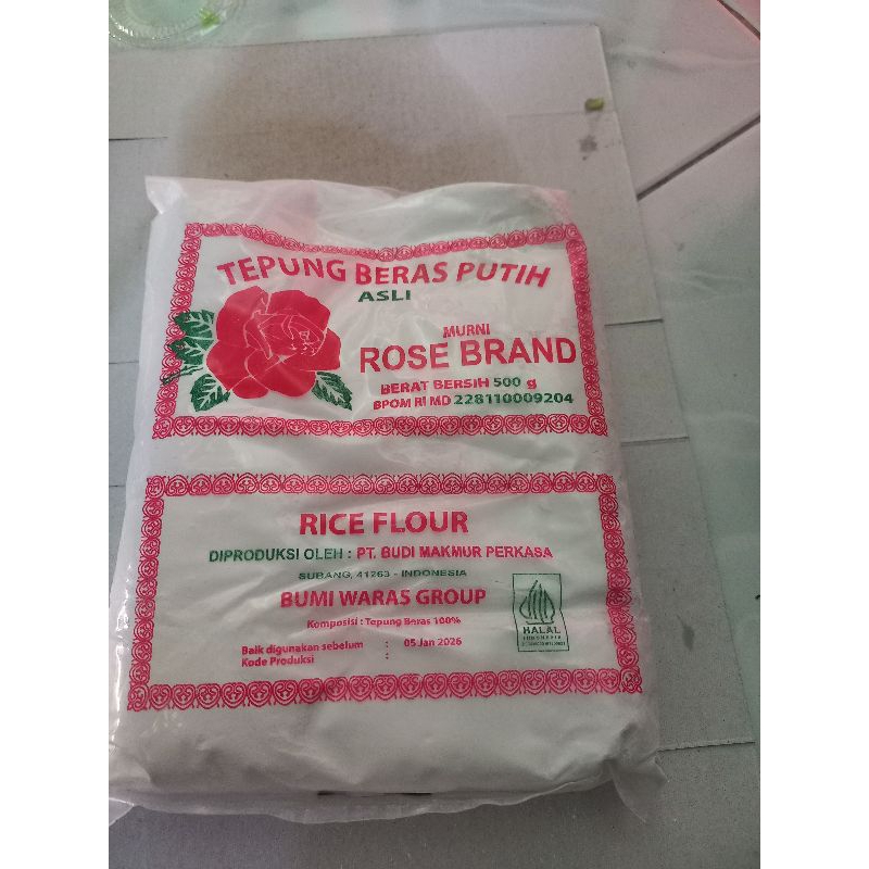 

Tepung Beras Rose Brand